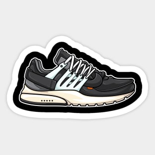 Presto OW The Ten Retro Sneaker Sticker